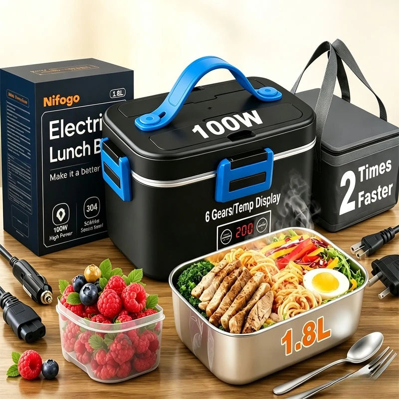 Boîte Chauffante Électrique 100W 1,8L