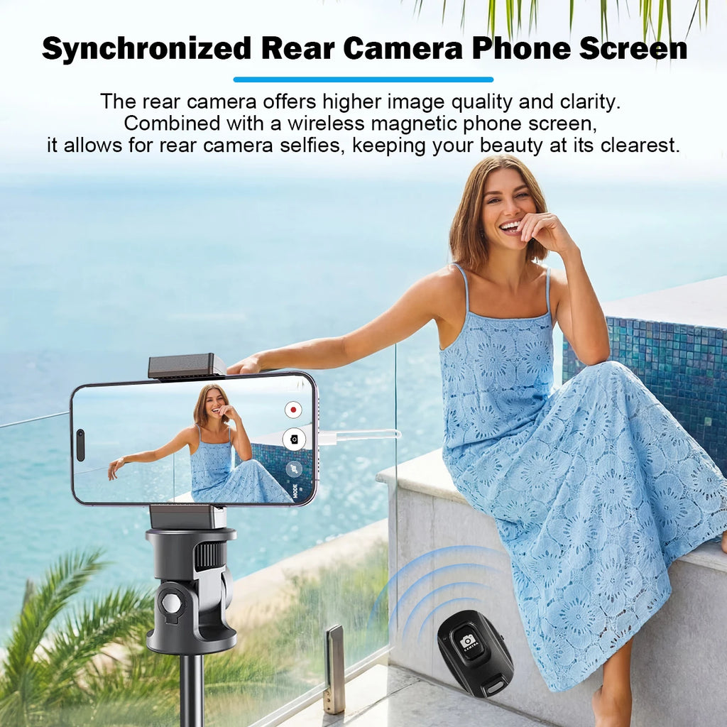 Écran Moniteur Selfie pour Téléphone et Vlogging avec Télécommande