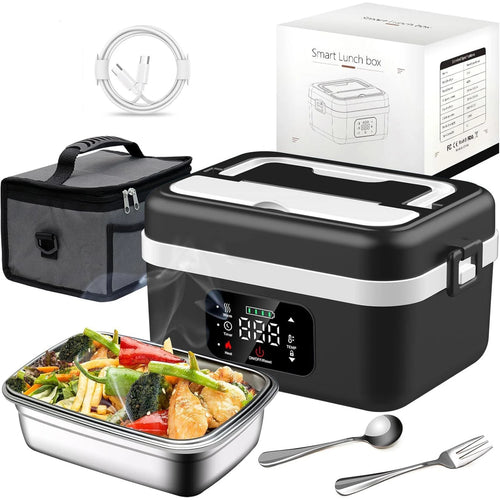 Boîte Chauffante Électrique Sans Fil 1 L avec Minuteur